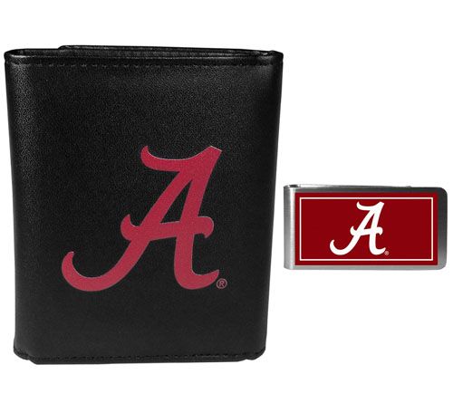 Siskiyou Sports College Tri-fold Wallet & ColorMoney Clip — View 10