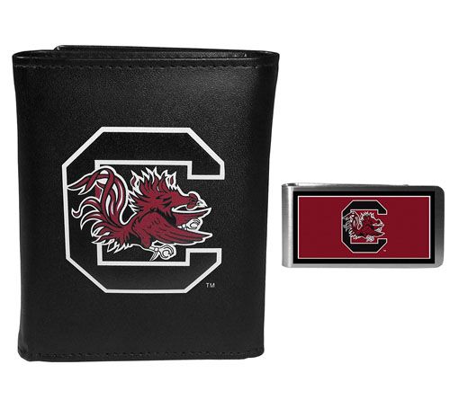Siskiyou Sports College Tri-fold Wallet & ColorMoney Clip — View 30