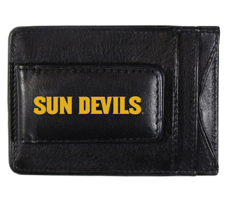 Siskiyou Sports College Logo Leather Cash and Cardholder — View 5