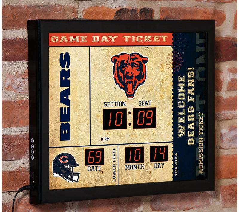 Evergreen NFL Bluetooth Scoreboard Wall Clock — View 38