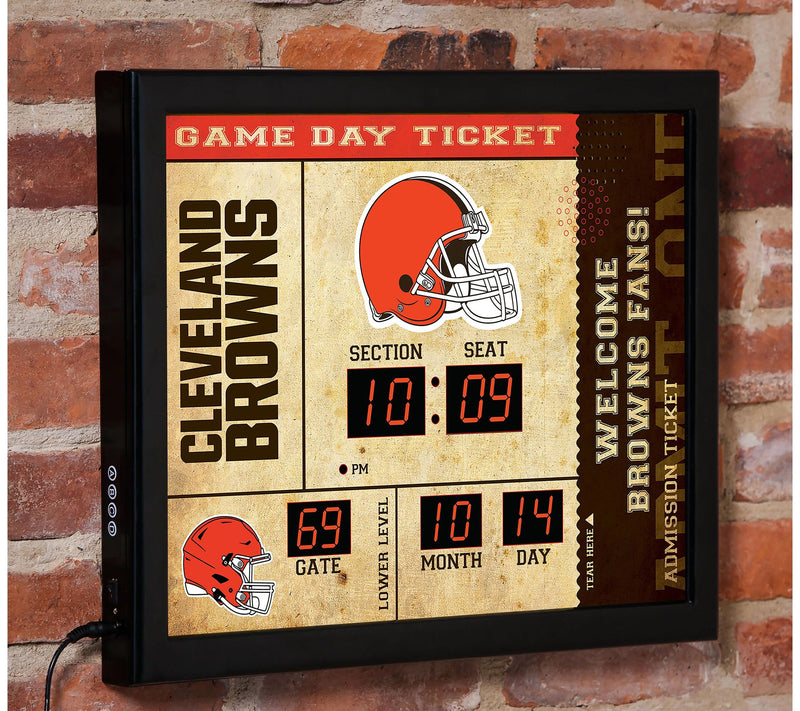 Evergreen NFL Bluetooth Scoreboard Wall Clock — View 45