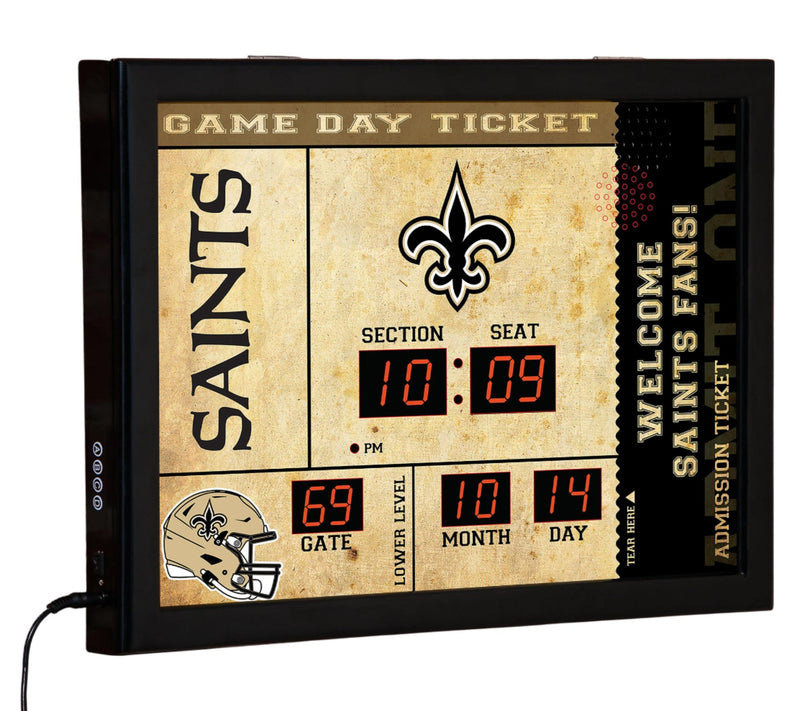 Evergreen NFL Bluetooth Scoreboard Wall Clock — View 19