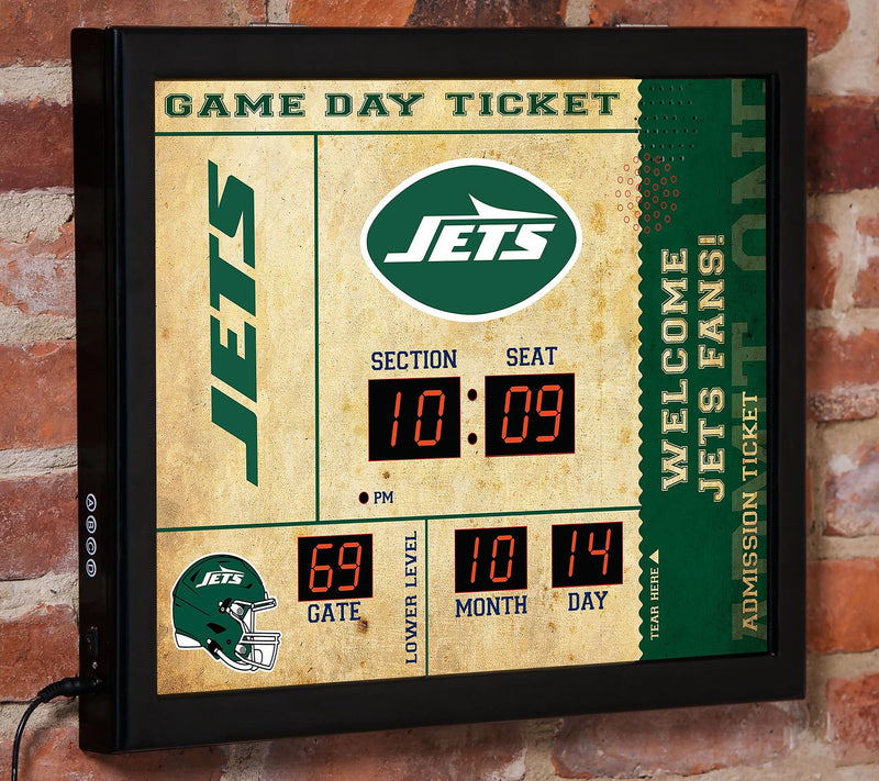 Evergreen NFL Bluetooth Scoreboard Wall Clock — View 55