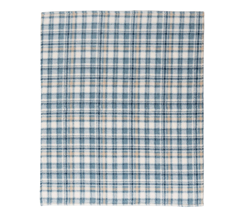 Berkshire Soft Plaid Retro Plush 60x70 Throw — View 12