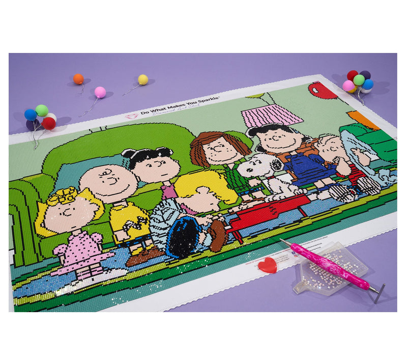 Peanut's 75th Anniversary Diamond Art Club Diamond Painting Kit — View 2