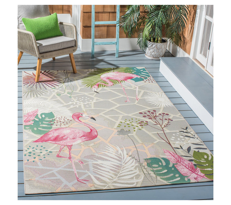Safavieh Barbados Flamingo Bay 8' x 10'-5" Rug — View 2