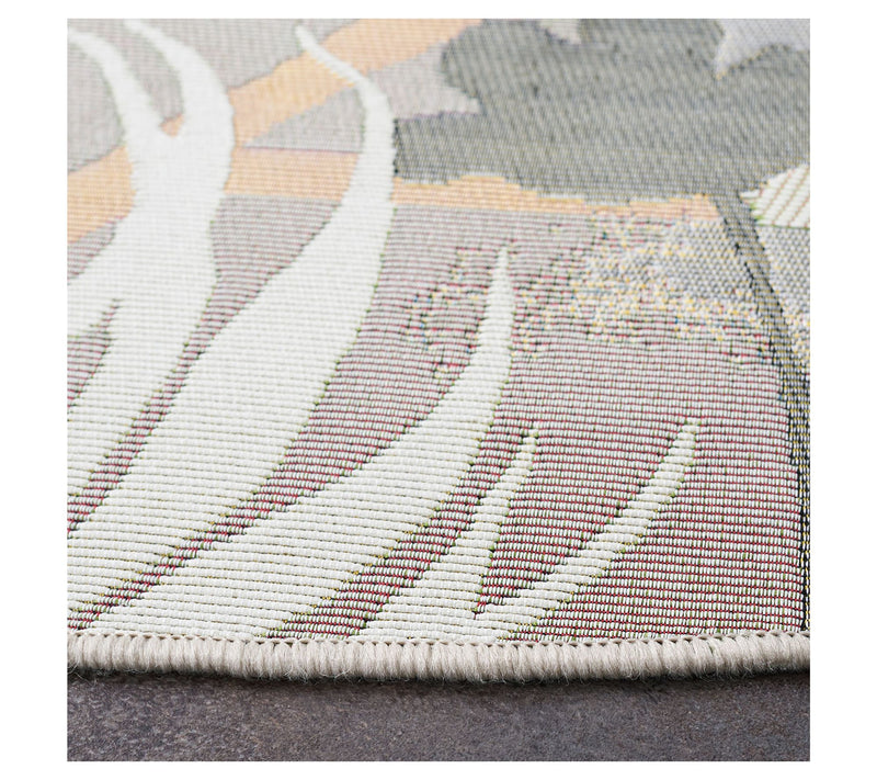 Safavieh Barbados Flamingo Bay 6'-6" x 6'-6" Round Rug — View 3