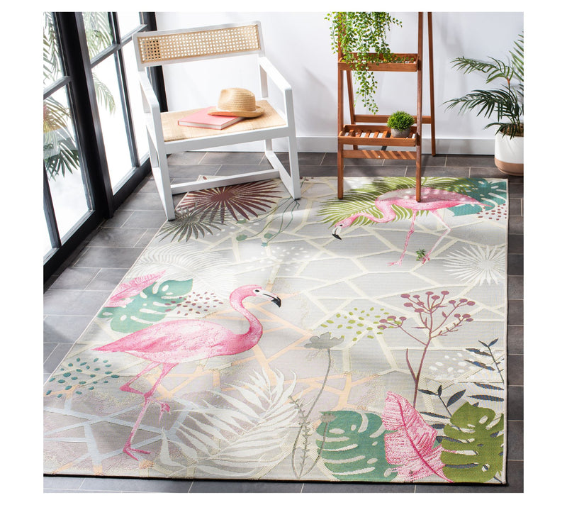 Safavieh Barbados Flamingo Bay 6'-6" x 9'-4" Rug — View 2
