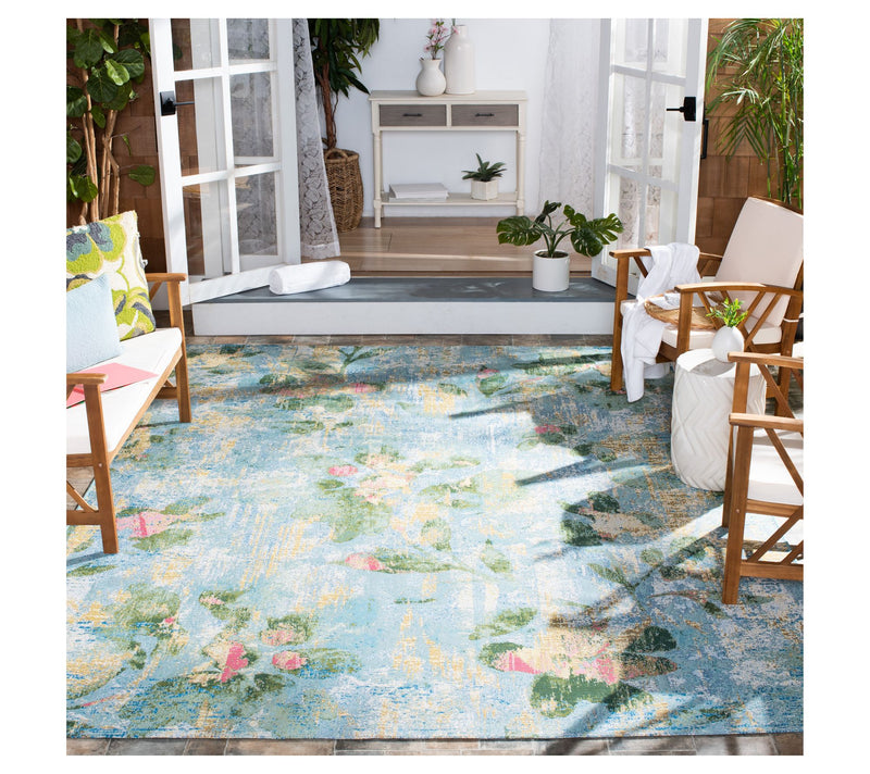 Safavieh Barbados Sunwashed Petals 6'-6" x 6'-6" Square Rug — View 2