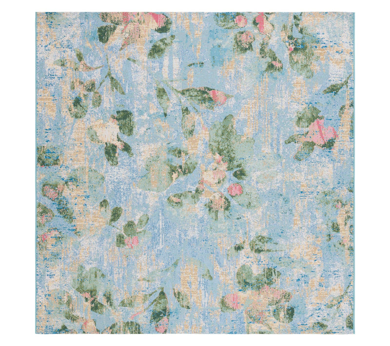 Safavieh Barbados Sunwashed Petals 6'-6" x 6'-6" Square Rug — Main view