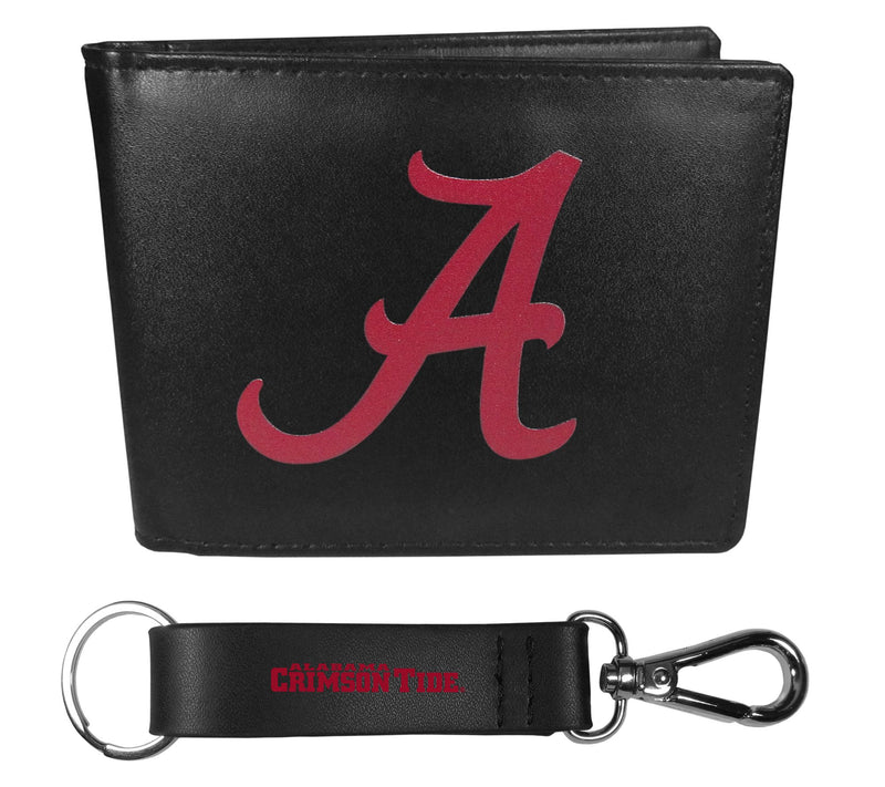 Siskiyou Sports College Bi-fold Wallet & StrapKey Chain — Main view