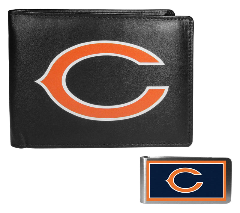 Siskiyou Sports NFL Bi-fold Wallet & Color Money Clip — Main view