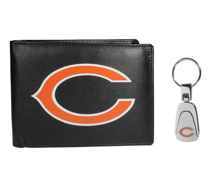 Siskiyou Sports NFL Bi-fold Wallet & Steel Keyhain — Main view
