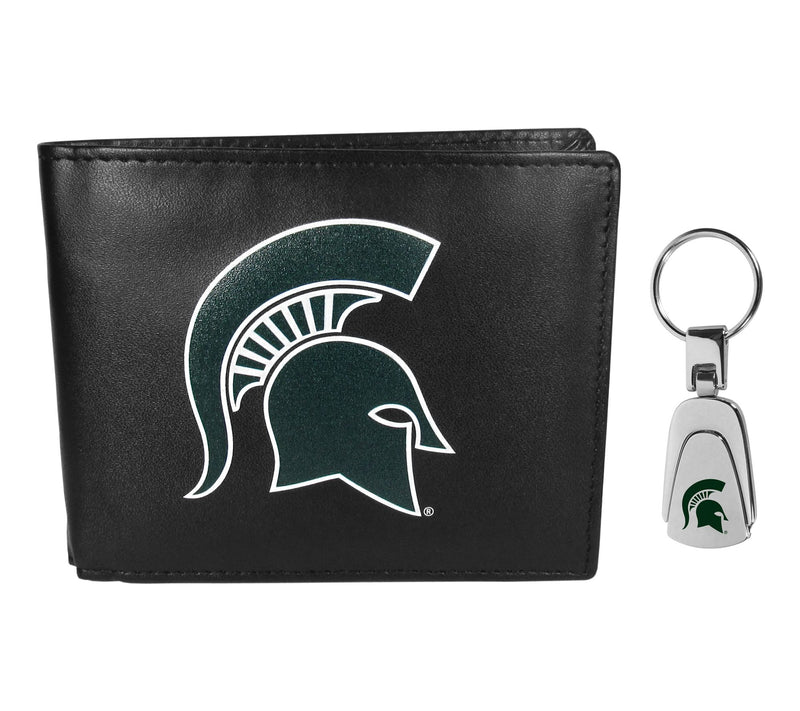 Siskiyou Sports NCAA College Bi-fold Wallet &Steel Key Chain — View 42