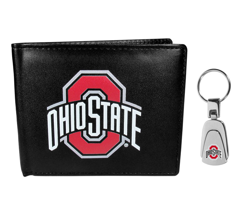 Siskiyou Sports NCAA College Bi-fold Wallet &Steel Key Chain — View 43