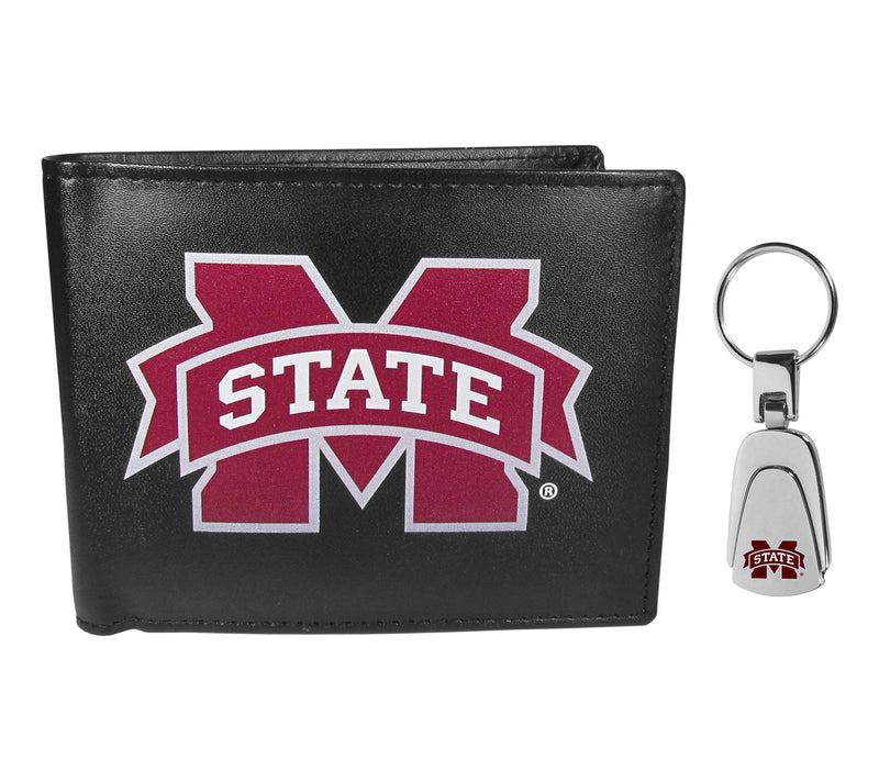 Siskiyou Sports NCAA College Bi-fold Wallet &Steel Key Chain — View 59