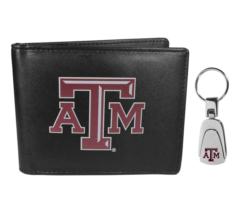 Siskiyou Sports NCAA College Bi-fold Wallet &Steel Key Chain — View 21
