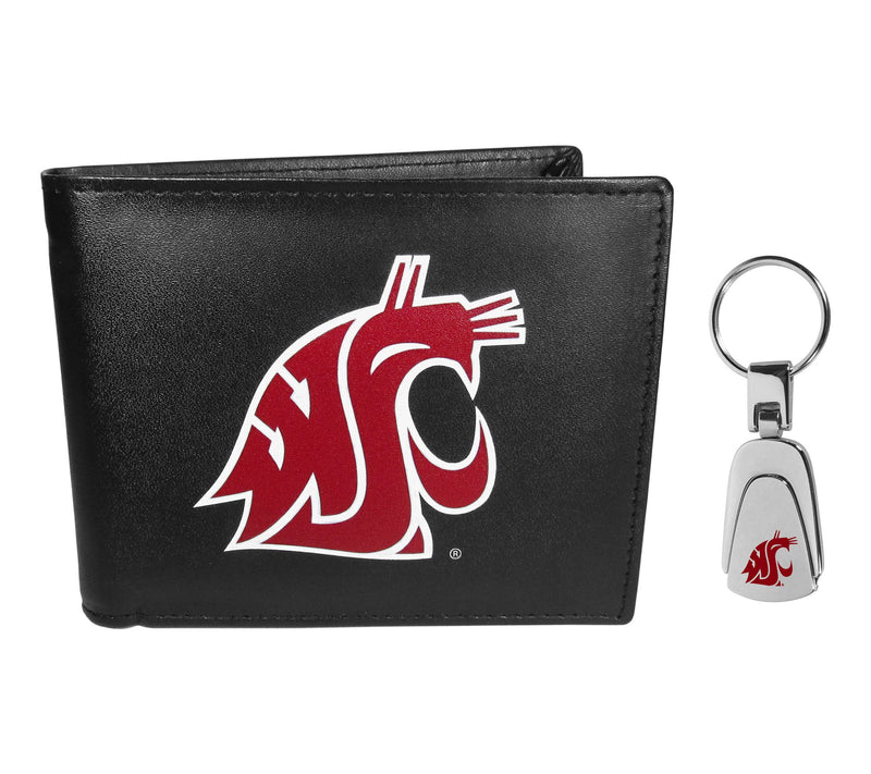 Siskiyou Sports NCAA College Bi-fold Wallet &Steel Key Chain — View 25