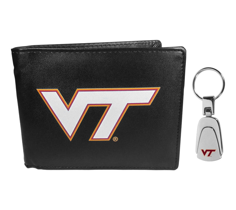 Siskiyou Sports NCAA College Bi-fold Wallet &Steel Key Chain — View 38