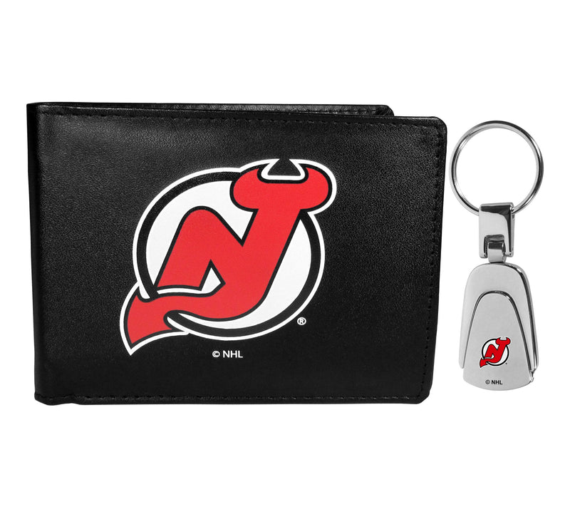 Siskiyou Sports NHL Bi-fold Wa llet & Steel Ke y Chain — View 3