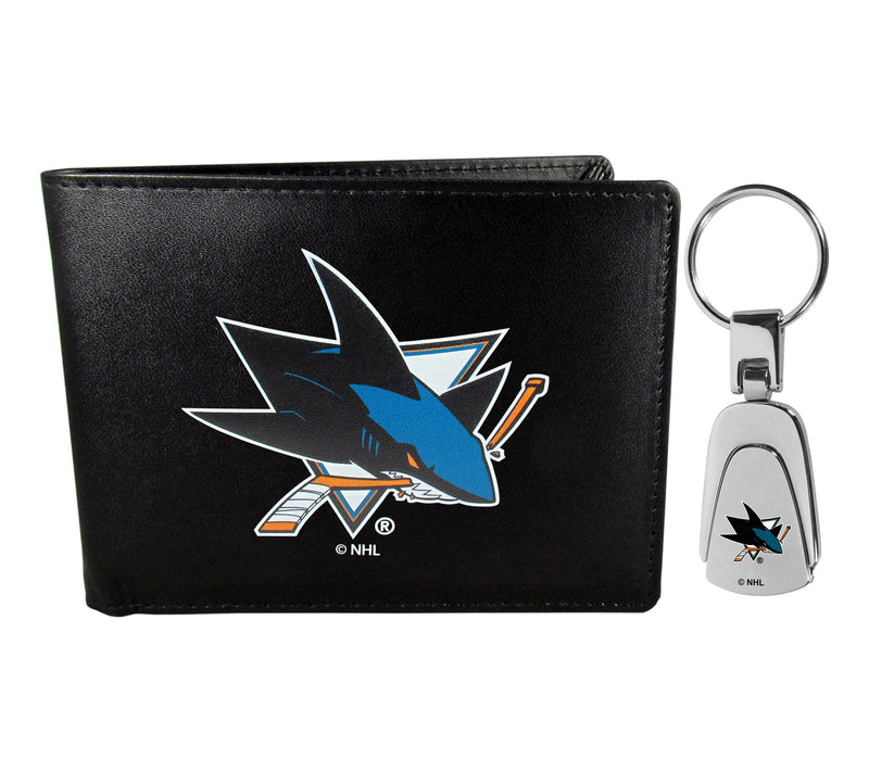 Siskiyou Sports NHL Bi-fold Wa llet & Steel Ke y Chain — View 17