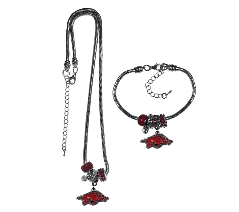 Siskiyou Sports NCAA College Euro Necklace &Bracelet Set — Main view