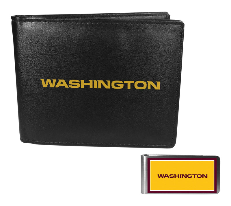 Siskiyou Sports NFL Leather Bi-fold & Color Money Clip — View 34