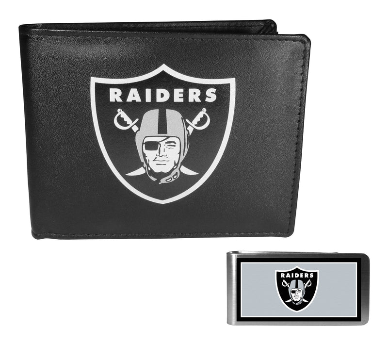 Siskiyou Sports NFL Leather Bi-fold & Color Money Clip — View 37