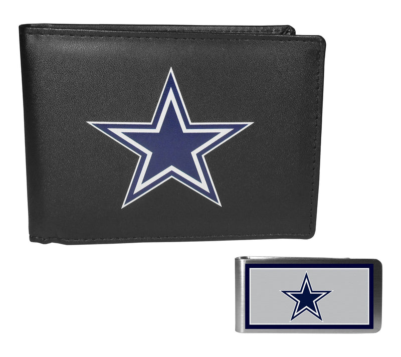 Siskiyou Sports NFL Leather Bi-fold & Color Money Clip — View 9