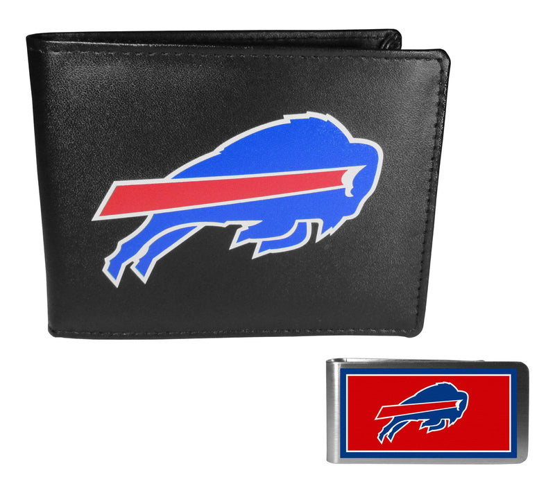 Siskiyou Sports NFL Leather Bi-fold & Color Money Clip — View 45