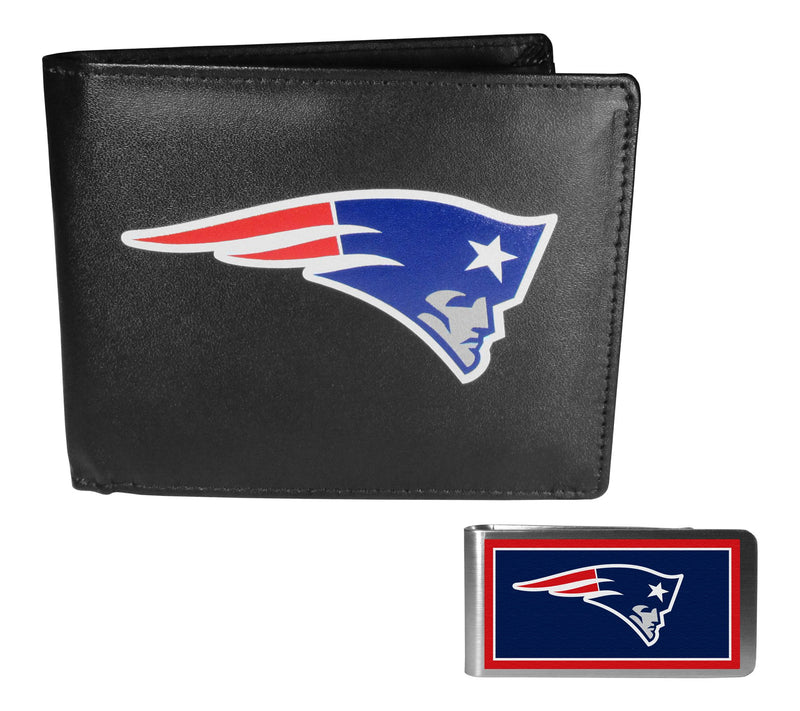 Siskiyou Sports NFL Leather Bi-fold & Color Money Clip — View 19