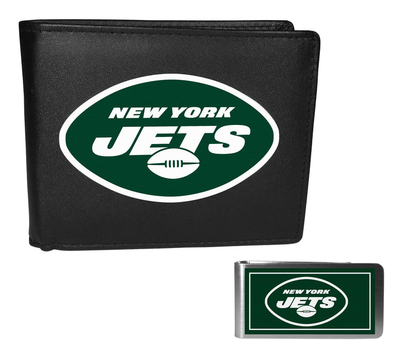 Siskiyou Sports NFL Leather Bi-fold & Color Money Clip — View 20