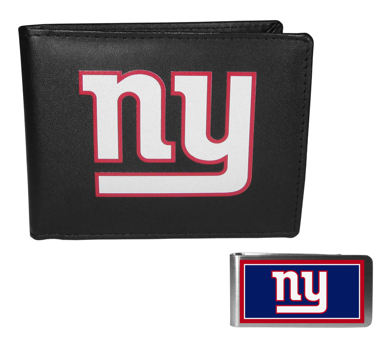 Siskiyou Sports NFL Leather Bi-fold & Color Money Clip — View 60