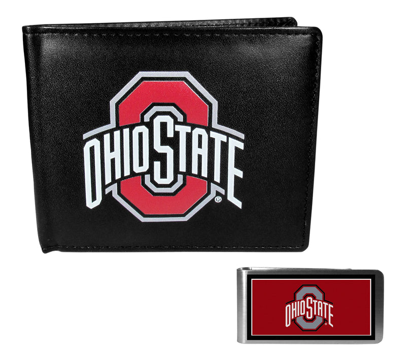 Siskiyou Sports NCAA College Leather Wallet & Color Money Clip — View 20