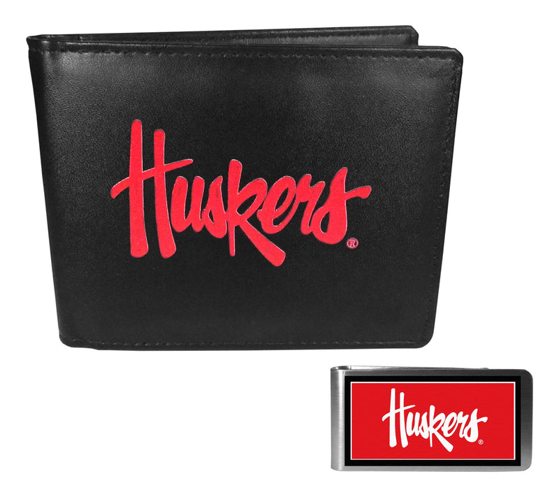 Siskiyou Sports NCAA College Leather Wallet & Color Money Clip — View 6