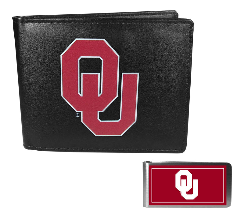 Siskiyou Sports NCAA College Leather Wallet & Color Money Clip — View 7