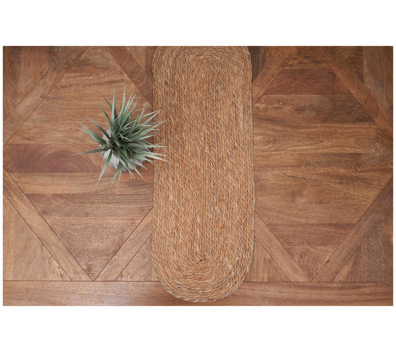 Midnight Seagrass Table Runner by Valerie — View 2