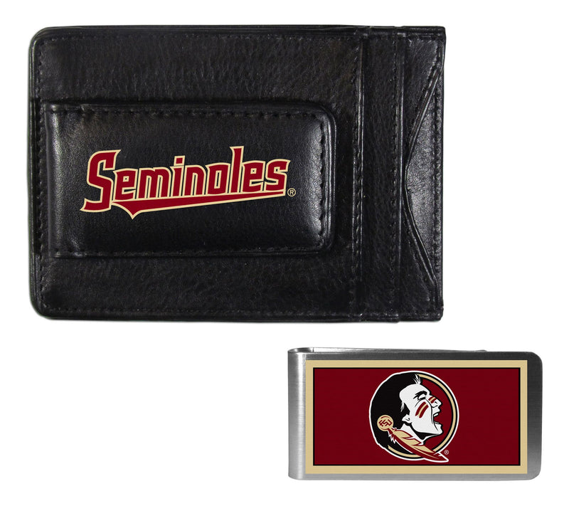 Siskiyou Sports NCAA College Slim Wallet & Color Money Clip — View 16