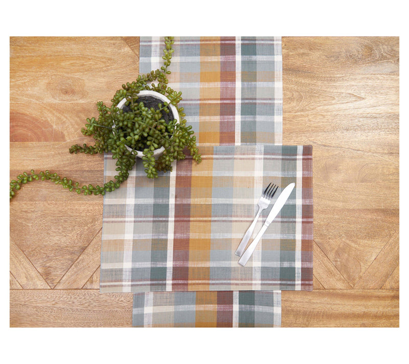 Aspen Plaid Placemat Set of 6 by Valerie — View 3