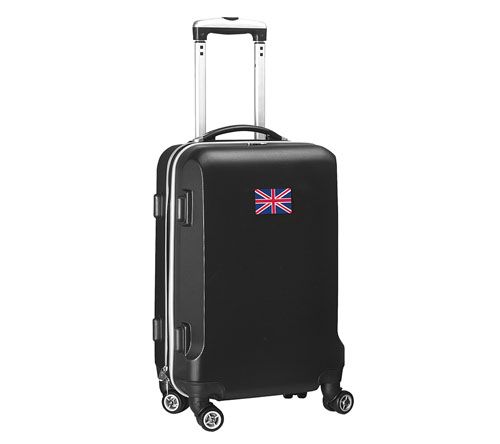 Mojo Licensing Flag 21" Carry-On Hardcase Spinner, Black — View 12