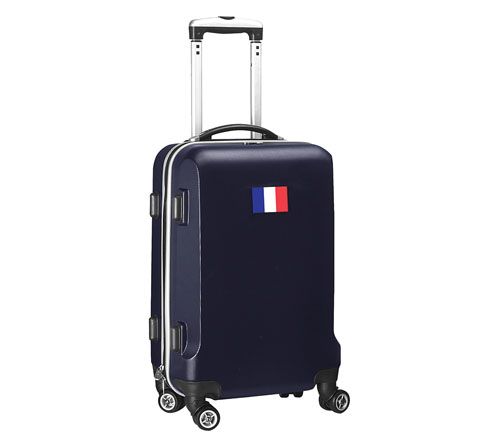 Mojo Licensing Flag 21" Carry-On Hardcase Spinner, Navy — View 12