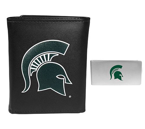 Siskiyou Sports NCAA College Tri-fold Wallet &oney Clip — View 2