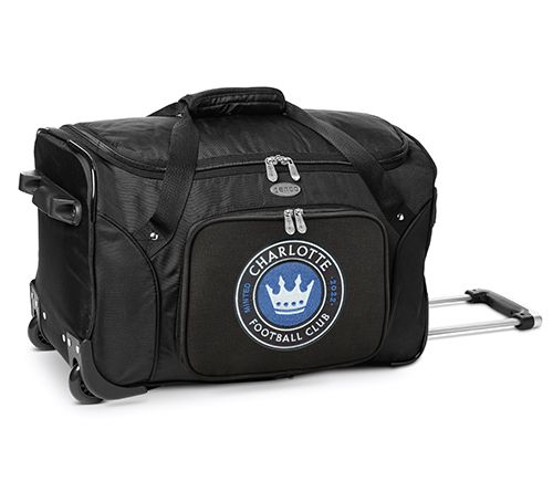 Mojo Licensing MLS 22" Wheeled Duffel Bag — View 6