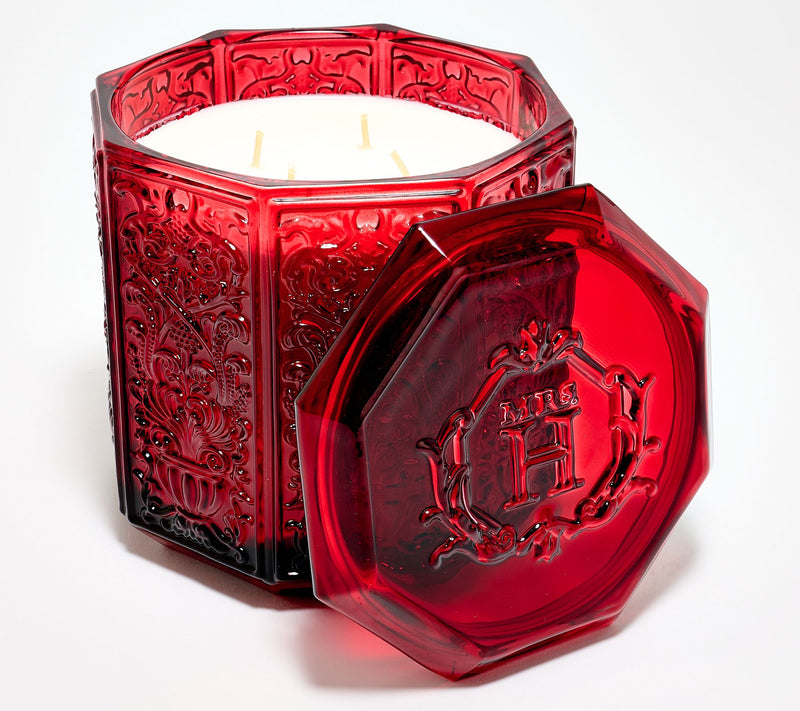 Mrs. H by Dee Hilfiger 50oz Spiced Wine Glass Candle — Main view