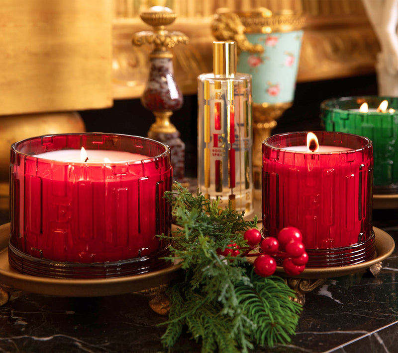 Elton John x Slatkin + Co. Xmas Panettone 3pc Candle & Room Spray Set — View 3