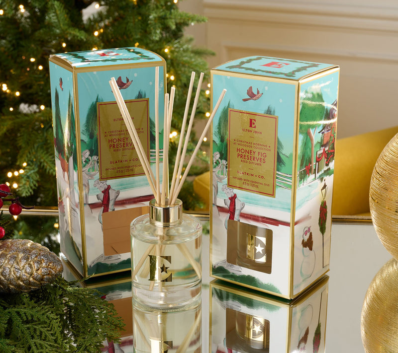 Elton John x Slatkin + Co. S/2 Reed Difusers - Honey Fig — Main view