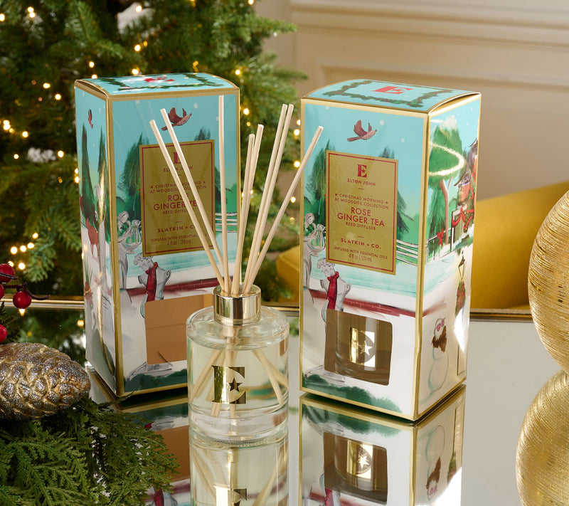 Elton John x Slatkin + Co. S/2 Reed Diffusers - Rose Ginger Tea — Main view