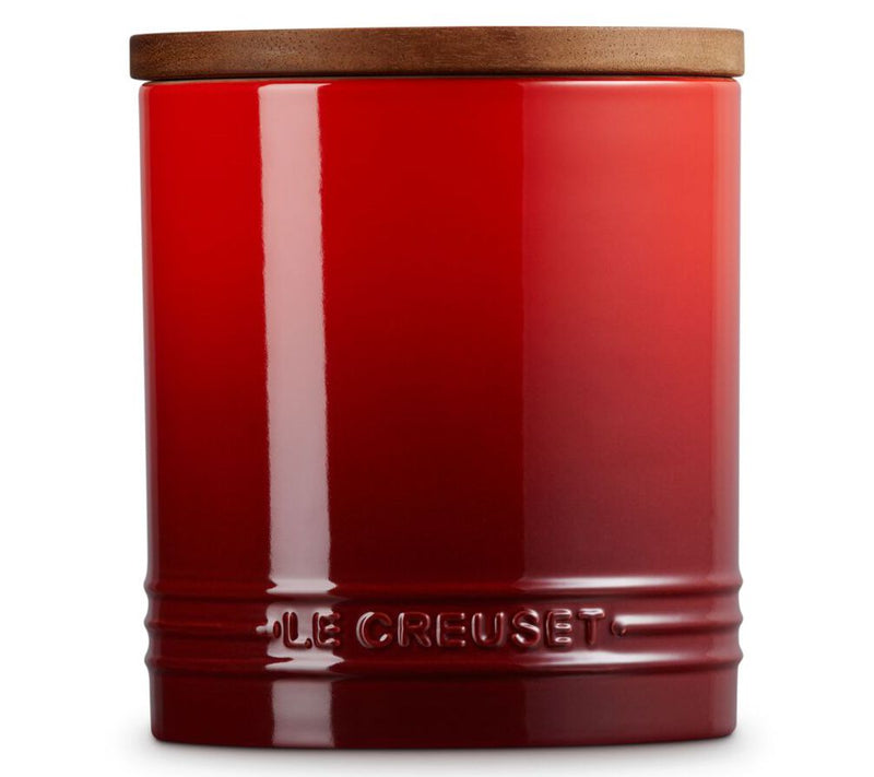 Le Creuset 1.2 qt. Signature Storage Canister with Wood Lid — View 13
