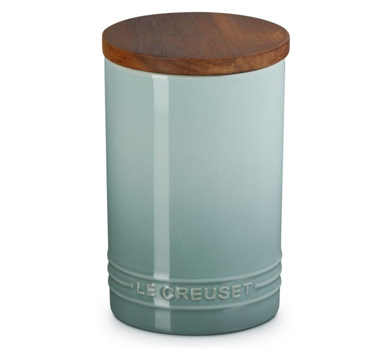 Le Creuset 26 oz. Signature Canister with Wood Lid — Main view