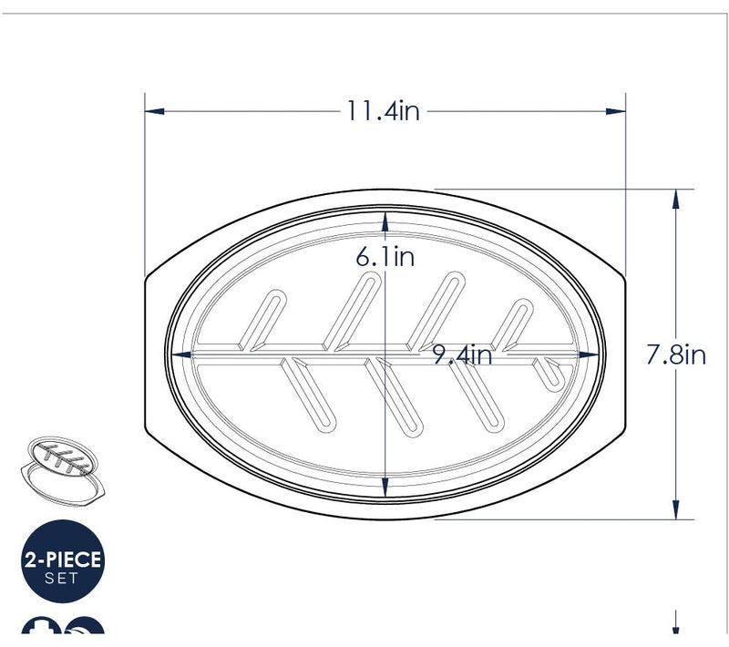 Nordic Ware Sizzling Server — View 5